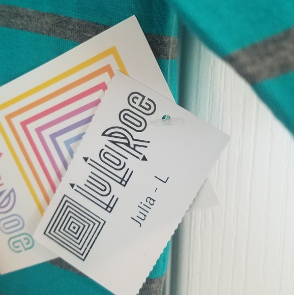 LuLaRoe Julia Dress - Picture 2 of 3